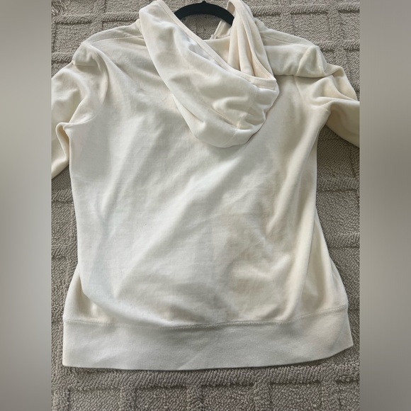 Rare Vintage Juicy Couture Velour Tracksuit jacket engagement ring zipper - Picture 8 of 8